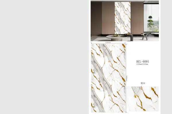  Hisea Marble Design warmdrukfolie