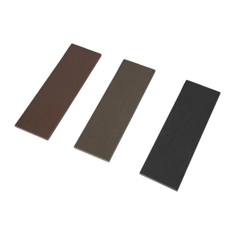 Waterdichte massieve platte WPC-plank buitenmuurbekleding